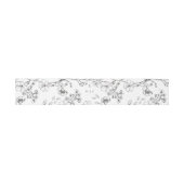 Bandeau De Faire-part Monogramme Classique Botanique Florales Mariage (Plat)