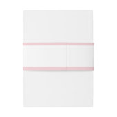 Bandeau De Faire-part Monogramme de mariage Hydrangea Crest (Dos Example)