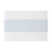 Bandeau De Faire-part Monogramme simple (Dos exemple)