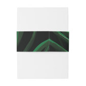 Bandeau De Faire-part Monogramme Tropical Neon Arches Palm Tree Mariage (Dos Example)