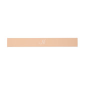 Bandeau De Faire-part Monogrammes Pêche profonde (Plat)