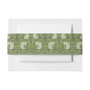 Bandeau De Faire-part Morris 1876 Vintage Pimpernel motif floral