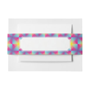 Bandeau De Faire-part Mosaïque carrée abstraite de vecteur