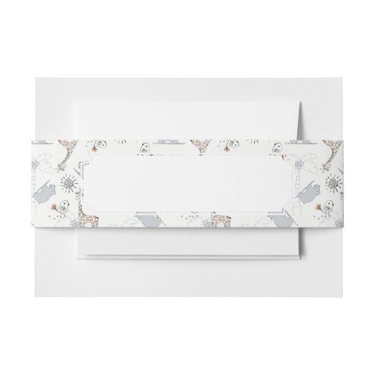 Bandeau De Faire-part motif 2 de griffonnage (Devant Example)