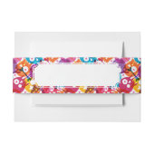 Bandeau De Faire-part Motif 3 de crânes (Devant Example)