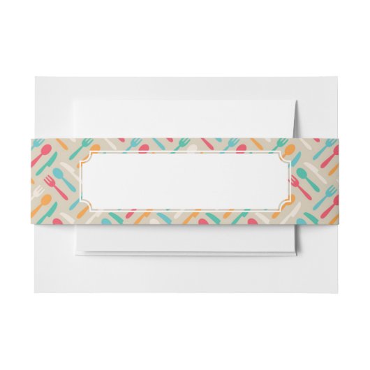 Bandeau De Faire-part Motif 3 de cuisine (Devant Example)