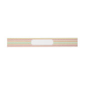 Bandeau De Faire-part Motif 4 de Chevron (Plat)