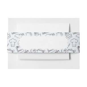 Bandeau De Faire-part Motif 4 de cuisine