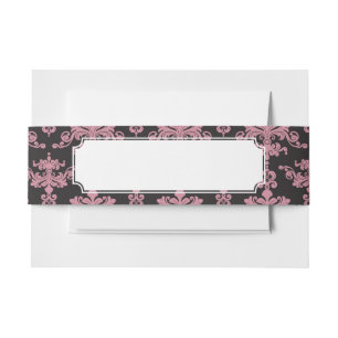 Bandeau De Faire-part Motif 5 de damassé