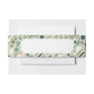 Bandeau De Faire-part Motif abstrait