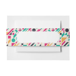 Bandeau De Faire-part Motif abstrait 3