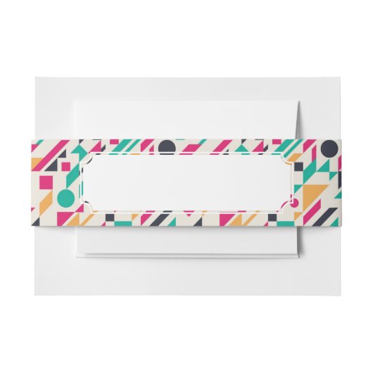 Bandeau De Faire-part Motif abstrait 3 (Devant Example)