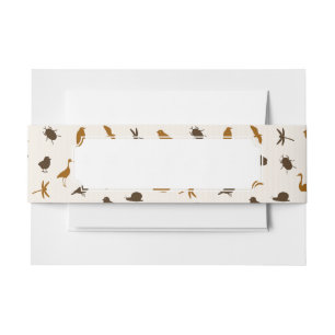 Bandeau De Faire-part Motif animal 2