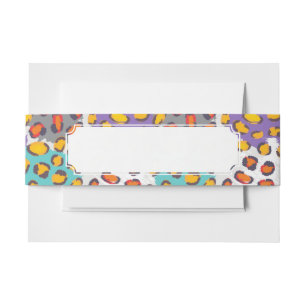 Bandeau De Faire-part Motif animal de faune