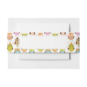 Bandeau De Faire-part motif avec des oiseaux