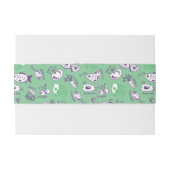 Bandeau De Faire-part Motif avec la nourriture (Dos exemple)