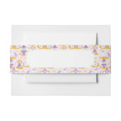 Bandeau De Faire-part motif avec une princesse (Devant Example)