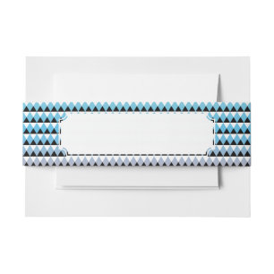 Bandeau De Faire-part Motif aztèque tribal d'Ombre