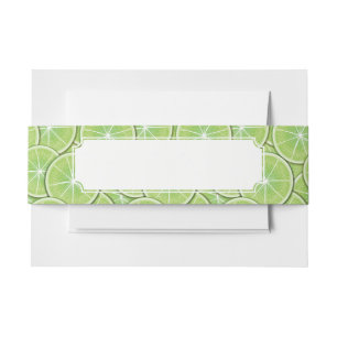 Bandeau De Faire-part Motif d'agrume