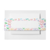 Bandeau De Faire-part motif de chat (Devant Example)