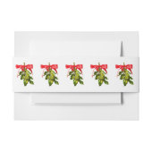 Bandeau De Faire-part motif de congé mistletoe (Devant Example)