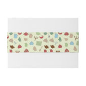 Bandeau De Faire-part Motif de cuisine (Dos exemple)