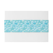 Bandeau De Faire-part Motif de mer (Dos exemple)