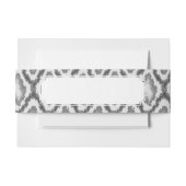 Bandeau De Faire-part Motif de peau de serpent de python (Devant Example)