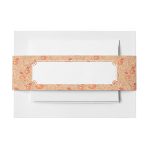 Bandeau De Faire-part Motif de pommes