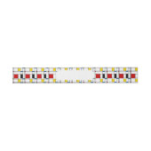 Bandeau De Faire-part Motif de Stijl (Plat)