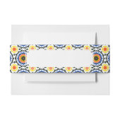 Bandeau De Faire-part Motif de Suzani (Devant Example)