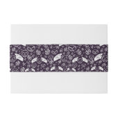 Bandeau De Faire-part Motif de "vaudou" (Dos exemple)