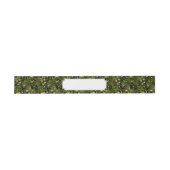 Bandeau De Faire-part Motif de Vert-or de ressort (Plat)