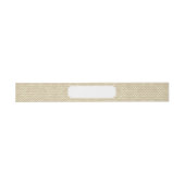 Bandeau De Faire-part Motif de zigzag (Plat)