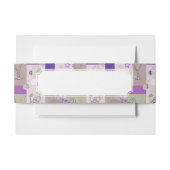 Bandeau De Faire-part Motif d'édredon de bébé (Devant Example)