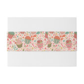 Bandeau De Faire-part Motif doux (Dos exemple)