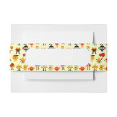 Bandeau De Faire-part Motif drôle de monstres (Devant Example)