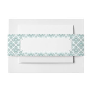 Bandeau De Faire-part Motif embrouillé de trellis