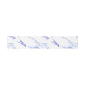 Bandeau De Faire-part Motif en granit Marbre blanc bleu (Plat)