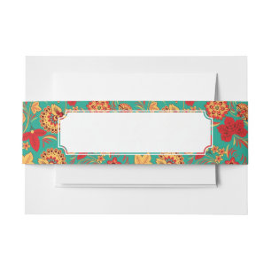 Bandeau De Faire-part Motif floral 2