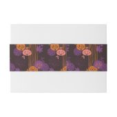 Bandeau De Faire-part Motif floral 2 3 (Dos exemple)