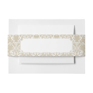 Bandeau De Faire-part Motif floral 4