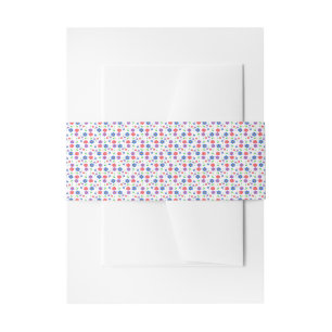 Bandeau De Faire-part Motif floral aquarelle vibrant de fleurs sauvages