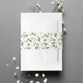 Bandeau De Faire-part Motif floral de l'albâtre