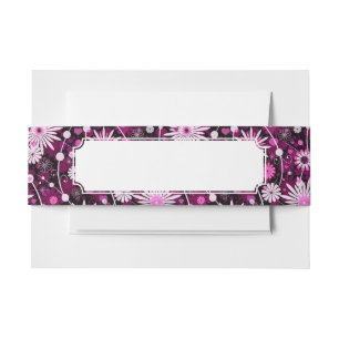 Bandeau De Faire-part Motif floral de Valentine