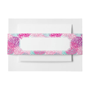 Bandeau De Faire-part Motif floral lumineux 2