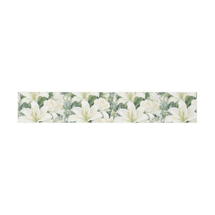 Bandeau De Faire-part motif floral roses