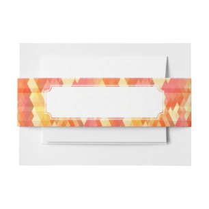 Bandeau De Faire-part Motif géométrique 1