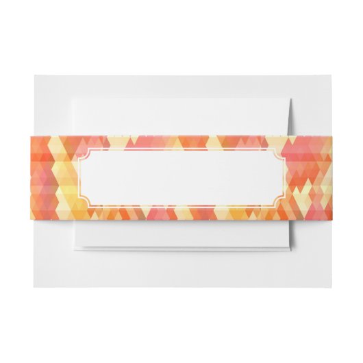 Bandeau De Faire-part Motif géométrique 1 (Devant Example)