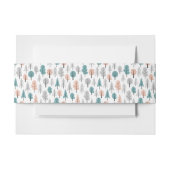 Bandeau De Faire-part Motif mignon de forêt de griffonnage (Devant Example)